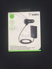 Used, Belkin Road Rockstar 4 Port Passenger Car Charger - Black for sale  Shipping to South Africa