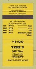 Matchbook cover teri for sale  USA
