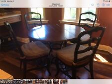 hightop cherry table w chair for sale  Middletown
