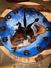 Handmade wall clock for sale  Danbury