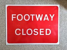 Footway closed road for sale  NORWICH