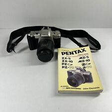 Pentax MZ-50 35mm SLR Film Camera z/Pentax 35-80mm Obiektyw MZ-5 Instrukcja obsługi Nieprzetestowana na sprzedaż  Wysyłka do Poland