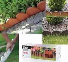 Edge Border Palisade Fence Lawn Garden Edging Fencing Frost Proof Length 10m UK, used for sale  Shipping to South Africa