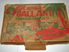 MARX CAPTAIN GALLANT OF THE FOREIGN LEGION PLAYSET # 4730 WITH BOX for sale  Saint Albans