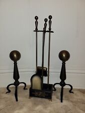 Cannonball cast andiron for sale  Brookfield