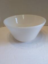 Vtg Federal Glass White Milk Glass Mixing Bowl Oven Ware for sale  Shipping to South Africa