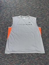 Nike livestrong sleeveless for sale  San Diego