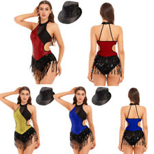 Womens leotard fringed for sale  SWANSEA