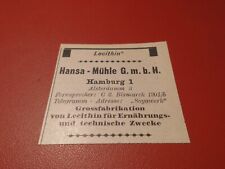 Hansa mühle gmbh gebraucht kaufen  Höxter