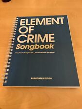 Element crime songbook gebraucht kaufen  München