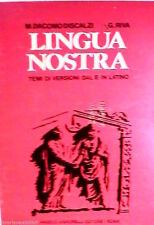 LINGUA NOSTRA - M Dacomo Discalzi G Riva - SIGNORELLI - 1983 - M na sprzedaż  Wysyłka do Poland