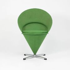 1969 Verner Panton Cadeira Cone Tecido Verde Feito na Dinamarca para Plus-Linje Vitra comprar usado  Enviando para Brazil