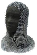 Chainmail coif hood for sale  CREWE