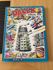 Used, doctor who book -  TERRY NATION`S DALEK ANNUAL 1978 for sale  BRISTOL
