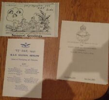 Raf ww2 ephemera for sale  Shipping to Ireland