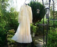 Vintage cream ballgown for sale  LEIGH