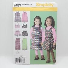 Simplicity 2483 toddler for sale  Alamosa