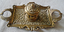 Victorian brass desk for sale  SWINDON