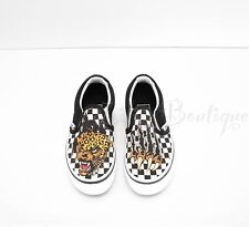 NoBox Nuevos Vans Niños Clásicos Zapatos sin Cordones Lona Jaguar Tablero de Ajedrez Multi 10.5K segunda mano  Embacar hacia Argentina