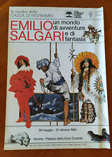 Poster emilio salgari usato  Zoagli