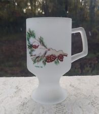 tiara frosted glass mug for sale  Mount Pleasant