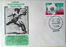 Fdc fußball 1986 gebraucht kaufen  Greifswald-Umland ll