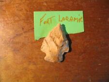Punta de flecha de pedernal gris claro - Fort Laramie segunda mano  Embacar hacia Argentina