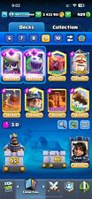 Used, Clash Royale 59 LVL | 17 ELITE | 110MAX CARD | 8.700 Trp | 3.4 MLN GOLD | CHEAP for sale  Shipping to South Africa