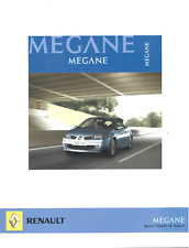 Folleto de ventas Renault Megane Reino Unido efectivo septiembre 2007 como nuevo segunda mano  Embacar hacia Mexico