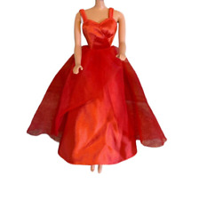 Vestido Barbie Superstar Designer Originals Fashion #1955 Vermelho Antigo Anos 1980 comprar usado  Enviando para Brazil