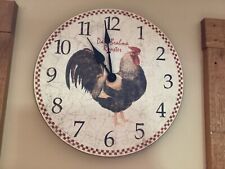 Rooster wall clock for sale  Saint Johnsville