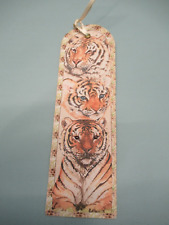 Tiger bookmark wild for sale  BASILDON