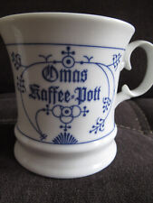 Kaffeepott porzellan aufdruck gebraucht kaufen  Neukirchen-Vluyn