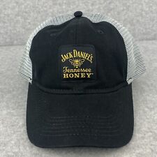 Chapéu de beisebol JACK DANIELS Tennessee mel preto cinza caminhoneiro malha ajustável comprar usado  Enviando para Brazil