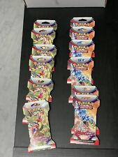 Lote de cartas de Pokémon: escarlata y violeta (10 paquetes de caja de refuerzo con mangas) segunda mano  Embacar hacia Argentina