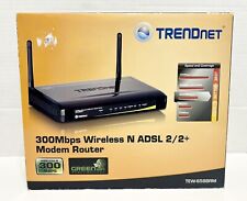 Roteador Modem TRENDnet TEW-658BRM 300Mbps Wireless N ADSL 2/2+, usado comprar usado  Enviando para Brazil