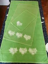 Set asciugamani verdi usato  Saronno