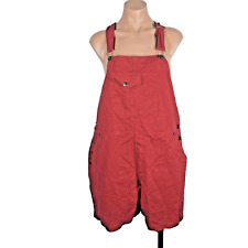 Usado, Macacão curto Cherokee jeans bolsos cargo tamanho G vermelho vintage anos 90 ano 2000 comprar usado  Enviando para Brazil