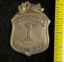 Antique fireman badge for sale  Vero Beach