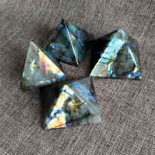 Pirâmide de cristal de quartzo labradorita natural energia orgone torre de pedra preciosa cura, usado comprar usado  Enviando para Brazil