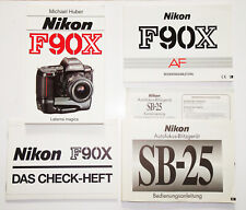 Nikon f90x bedienungsanleitung gebraucht kaufen  Heilbronn
