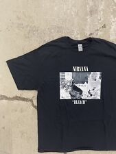 Camiseta Nirvana estampada em tela tamanho XL nunca usada grunge punk Kurt Cobain comprar usado  Enviando para Brazil