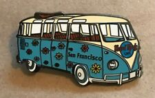 Hard Rock Cafe Pin San Francisco VW Bus Van Hippie Flowers 1999 for sale  Shipping to United Kingdom