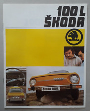 Skoda 100 brochure for sale  BOURNE