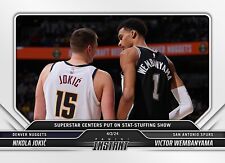 Usado, 2023-2024 PANINI INSTANT NBA #474 VICTOR WEMBANYAMA NIKOLA JOKIC! PRÉ-VENDA SPURS! comprar usado  Enviando para Brazil