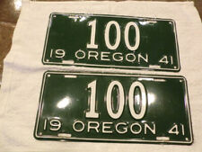 plates oregon license 1941 for sale  Roseburg