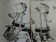 Patrons tricot poupées d'occasion  Rennes-