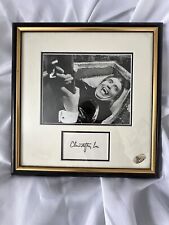 Christoper lee photo for sale  BOLTON