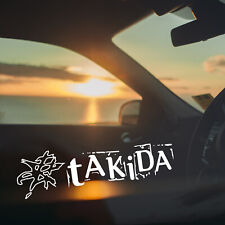 Used, CAR STICKERS "tAKiDA" ROCK BAND SWEDEN #0052 for sale  Shipping to South Africa