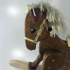 large wooden rocking horse for sale  Ireland